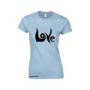 &quot;Love&quot; Softstyle Ladies T- Shirt